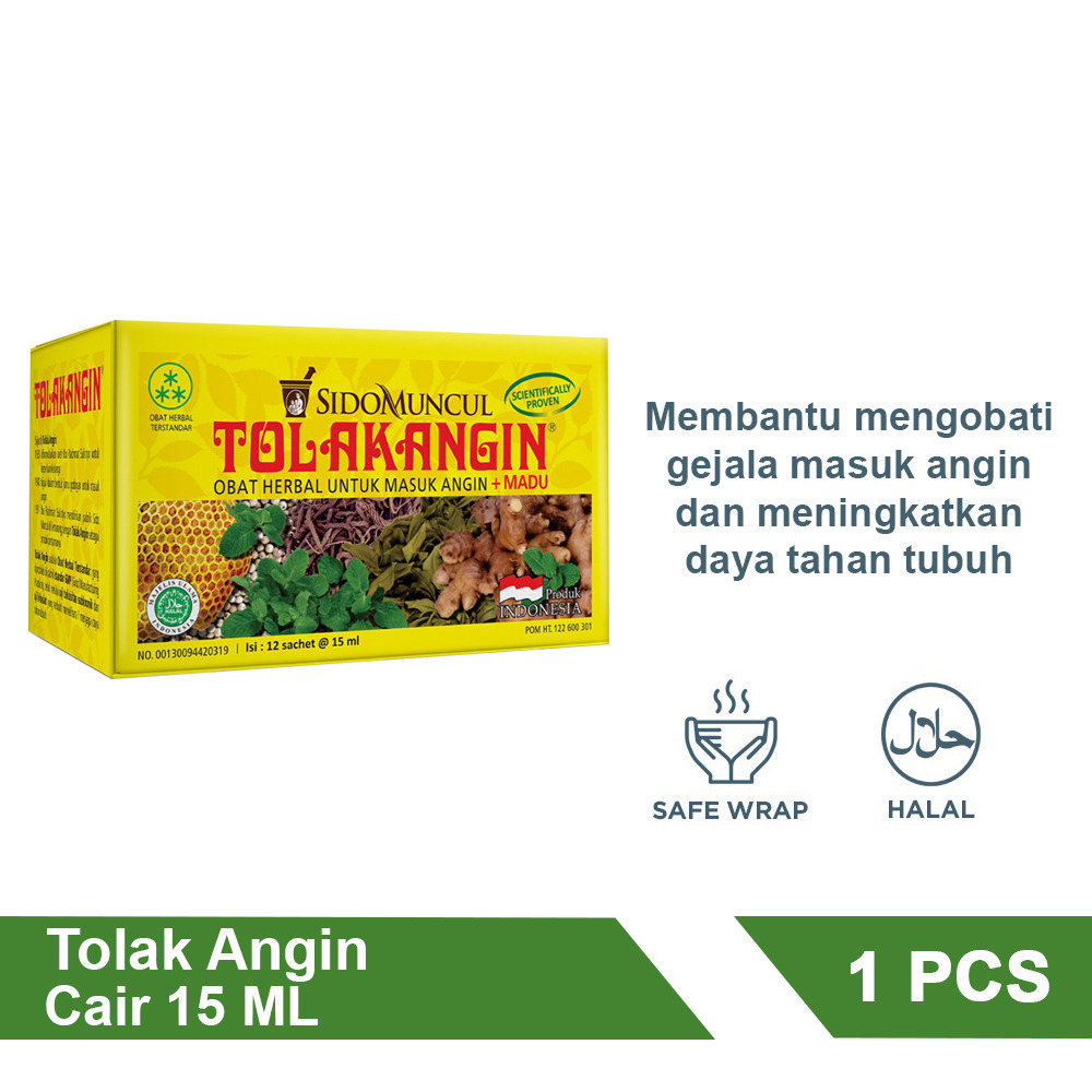 

TOLAK ANGIN DEWASA 1 SACHET 15ML