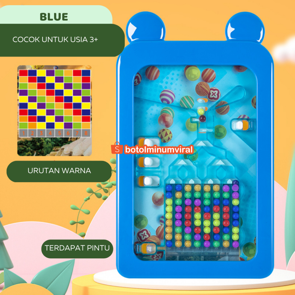 Mainan Anak Puzzle Edukasi Asah Otak Logical Thinking Magic Beans Toys