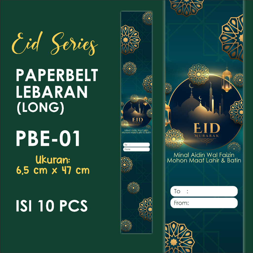 

paperbelt lebaran / sleeve lebaran / paper belt idul fitri / paperbelt hampers / label hampers / paper belt lebaran