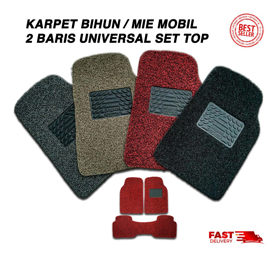 Karpet Bihun Mobil Mie Universal 2 baris