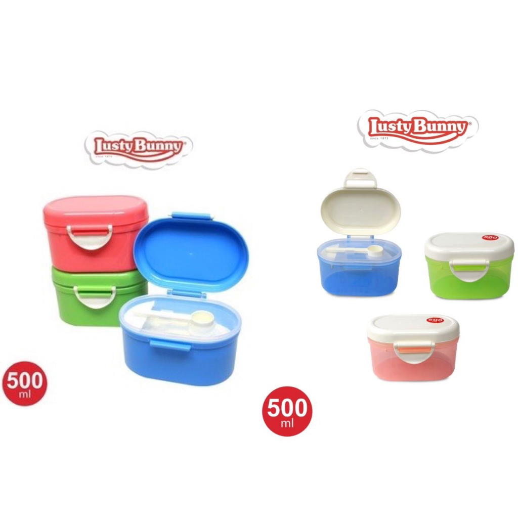 Lusty Bunny Milk Container &amp; Takaran Susu Bubuk TB1711 - TB1712 / Tempat Susu Countainer