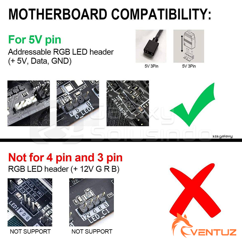 VENTUZ FORCE-X RGB 1TB M.2 2280 NVMe PCie Gen4 SSD