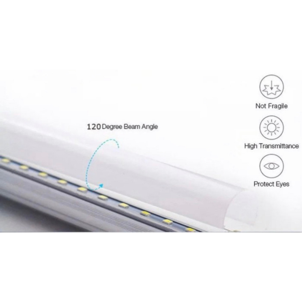 Lampu T8 LED TL Tube Light 40W Panjang120cm