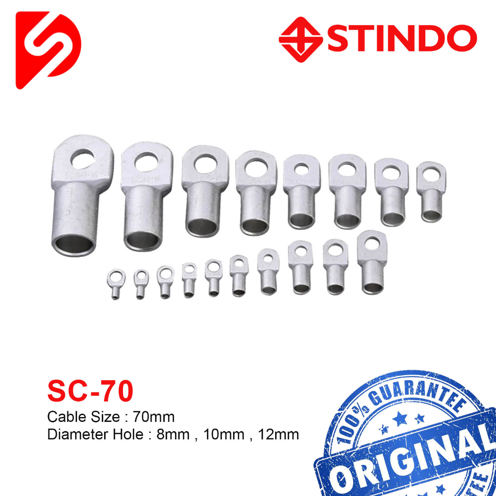 Skun Kabel SC 70 Scun Cable SC-70 Cable Lug SC70 70mm