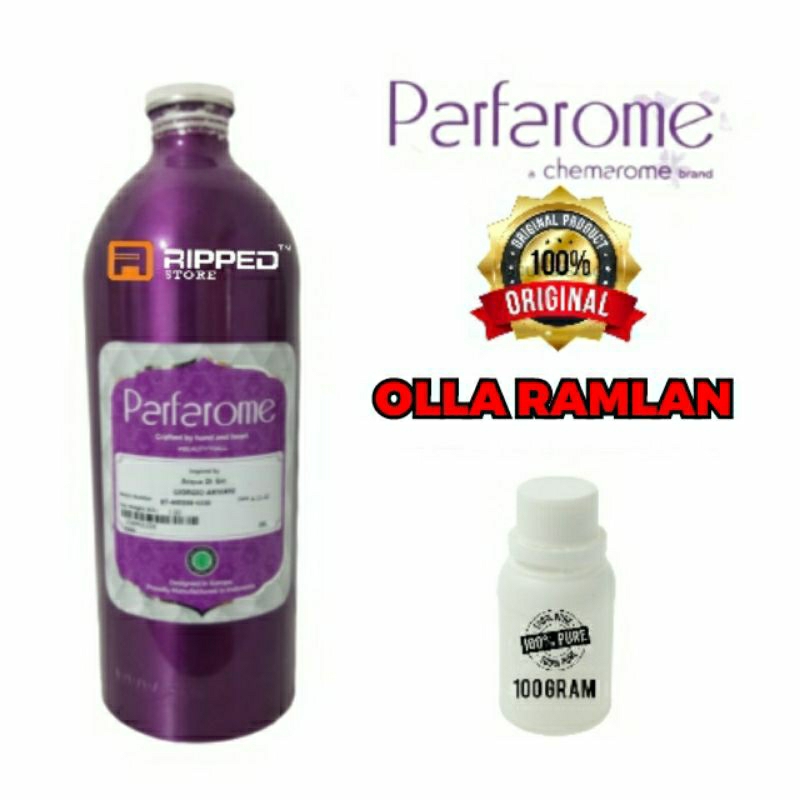 (100ML) BIBIT PARFUM MURNI OLLA RAMLAN DELUXE BY PARFAROME ORIGINAL