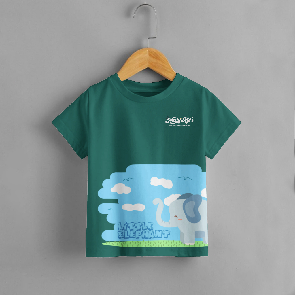 Kaos Anak Little Elephant - Atasan Anak Laki Laki Dan Perempuan