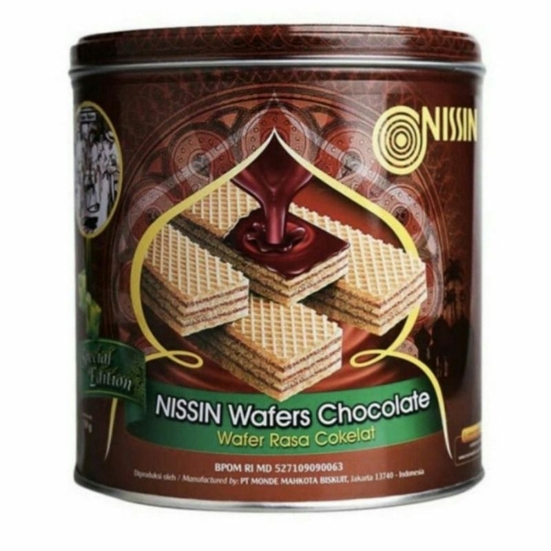 

NISSIN WAFER CHOCOLATE Wafer Rasa Cokelat Netto 267g