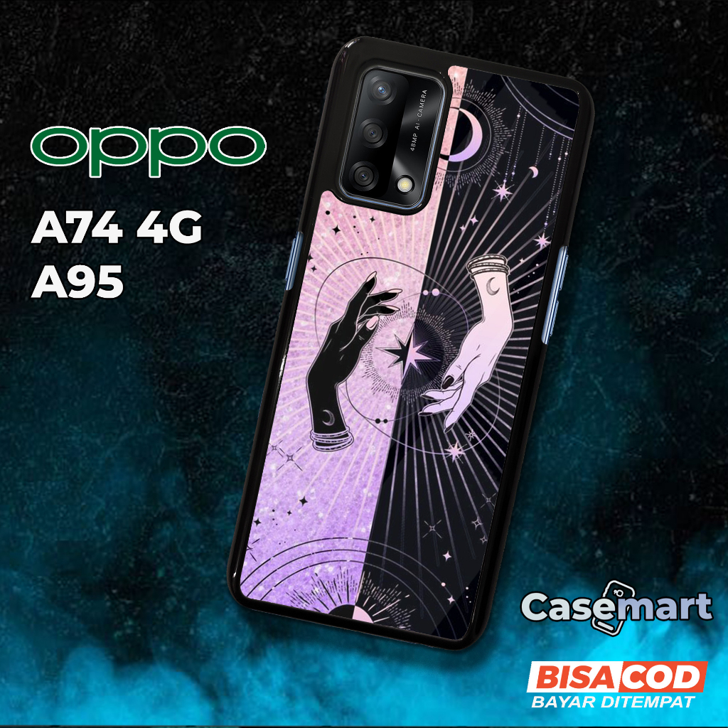Case Oppo A74 4G A95 [WTCH] Casing Hp Oppo A74 4G A95 CASEMART Case Hp OPPO Custom Case Foto Kesing 