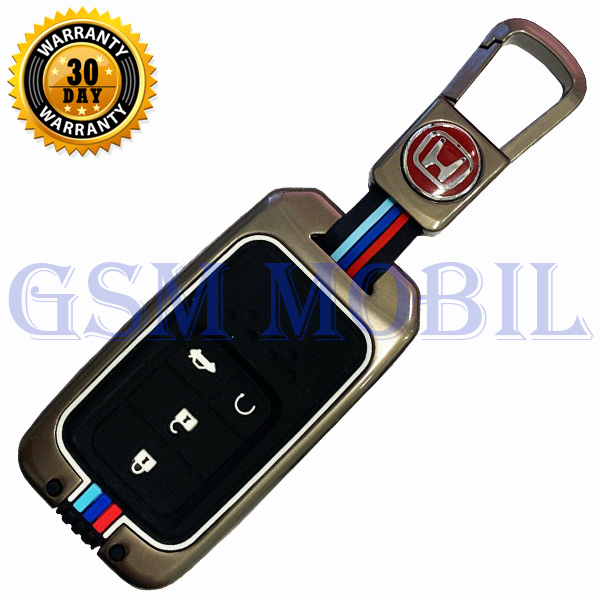Casing Metal Elegant Kunci Remote Honda Civic 2016 4 Tombol