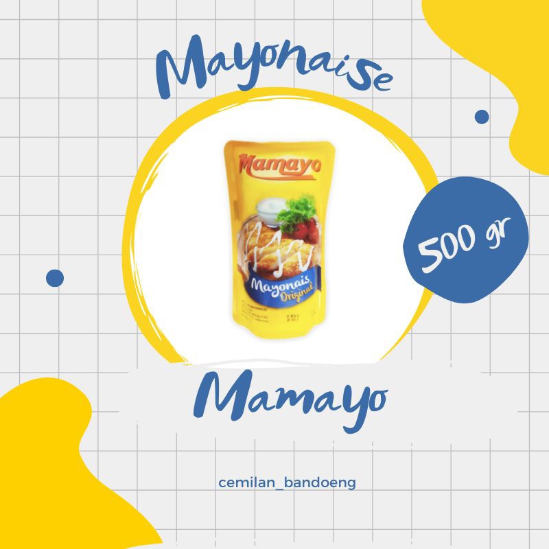 mayonaise mamayo original kemasan 500gr