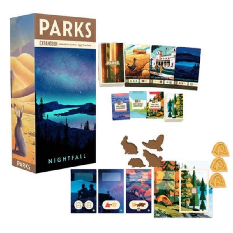 PARKS NIGHTFALL EXPANSION - board game