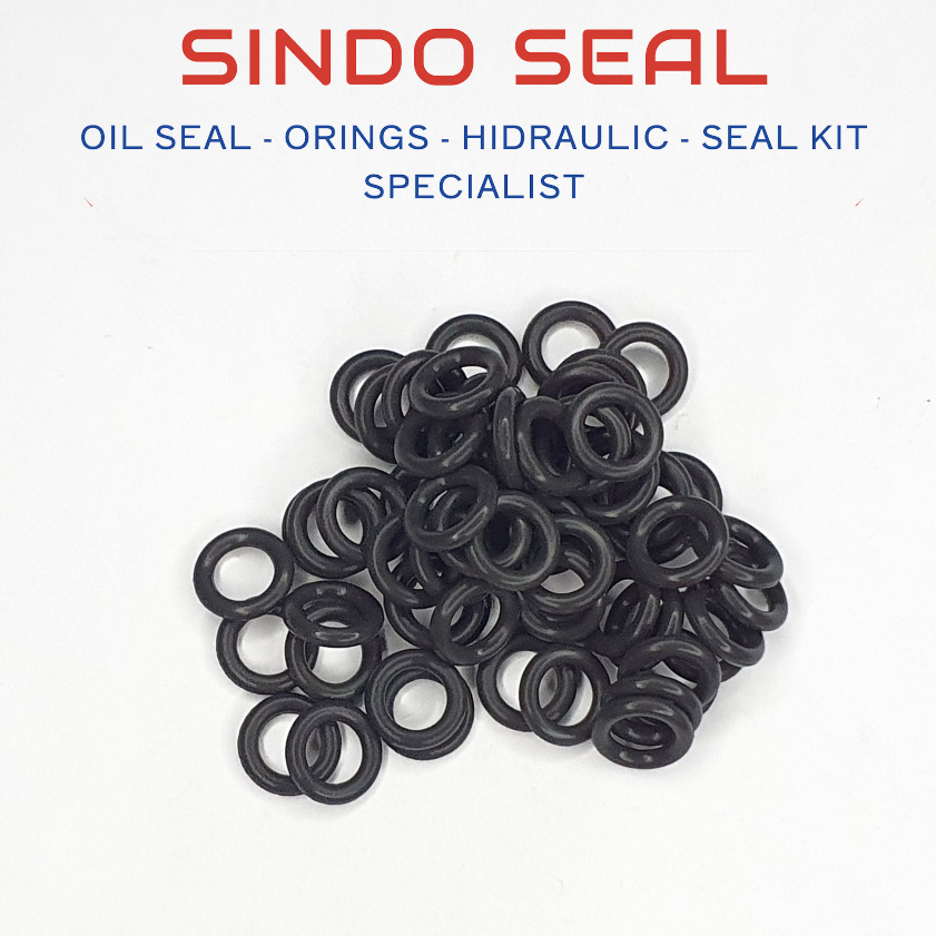 ORING SEAL SIL 6X1.5 1.5X6 1.5*6 NBR70 FKM TAHAN PANAS