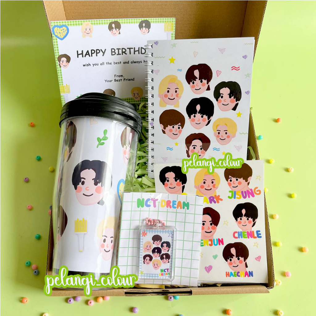 Gift Box / Hampers NCT / Paket NCT Dream / Paket kado NCT Dream / Paket Box NCT Dream HKJ