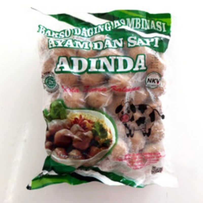 

Bakso Adinda Bakso sapi Bakso ayam Adinda kombinasi isi 50pcs