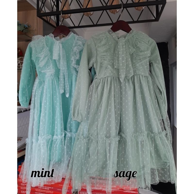 GAMIS TILE ANAK/GAMIS BRUKAT ANAK/GAMIS PRINCESS ANAK/GAMIS BAYI/GAMIS MUSLIM ANAK PEREMPUAN