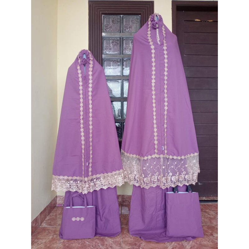 Mukena Ameena/ Mukena Dewasa/ Mukena Anak/ Mukena Couple
