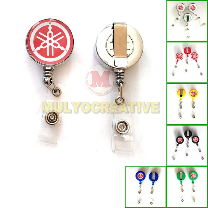 

ID Card Yoyo Yamaha Gantungan Murah ID Card Holder Logo Yamaha Merah