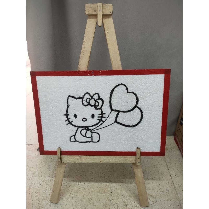 

Dudukan Stereofoam Lukis