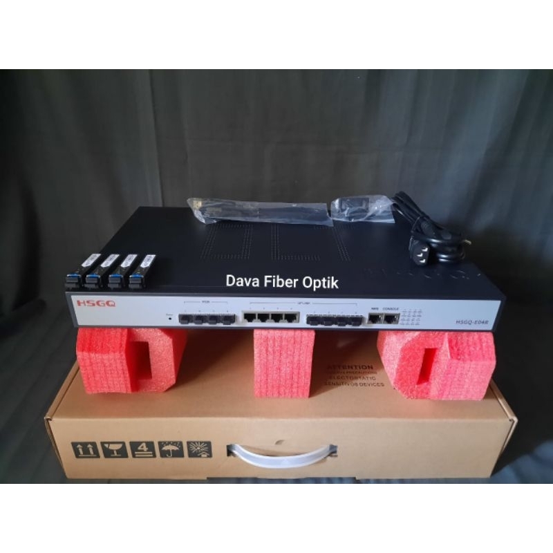 OLT HSGQ Epon E04R 4 Port