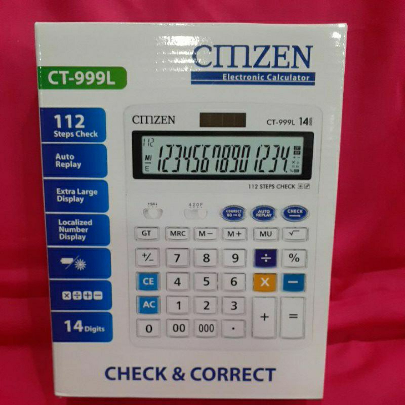 

KALKULATOR CMZEN 999L