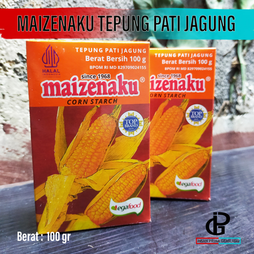 

MAIZENAKU 100 gr Tepung Pati Jagung / Tepung Maizena