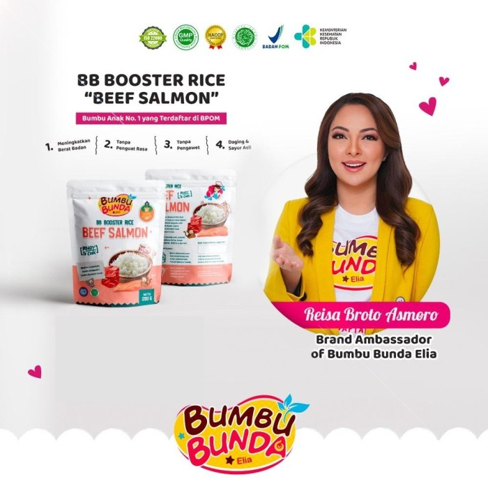 

Bumbu Bunda Booster Rice Beef Salmon 200GR
