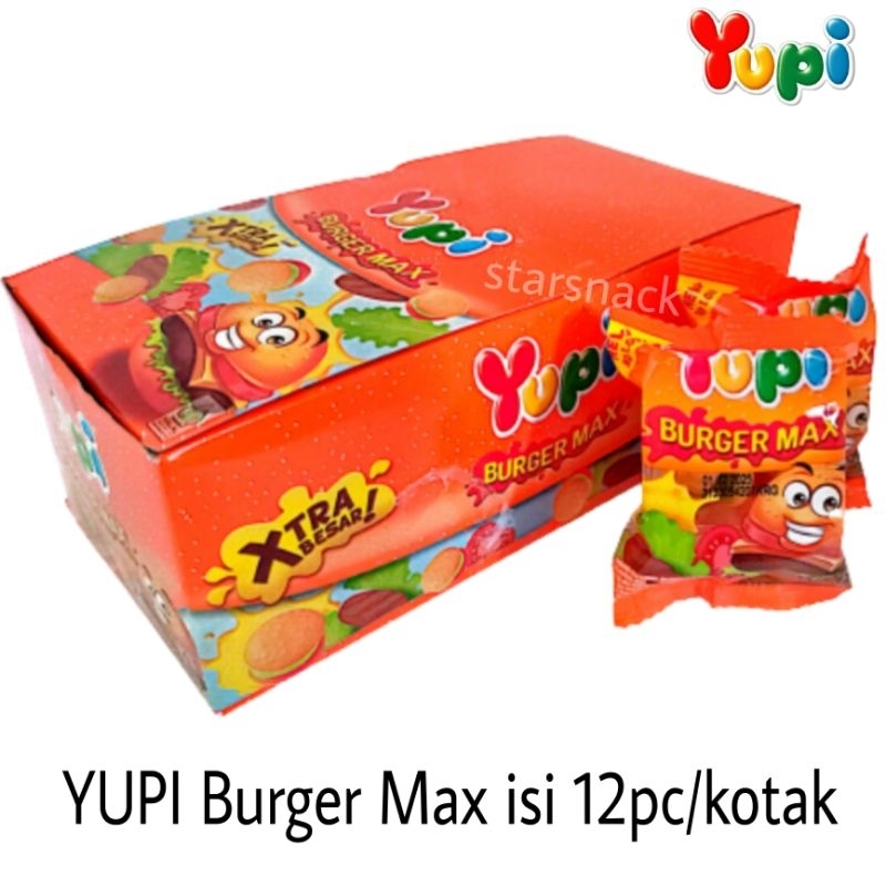 

Yupi Burger Max Love burger isi 12 pc