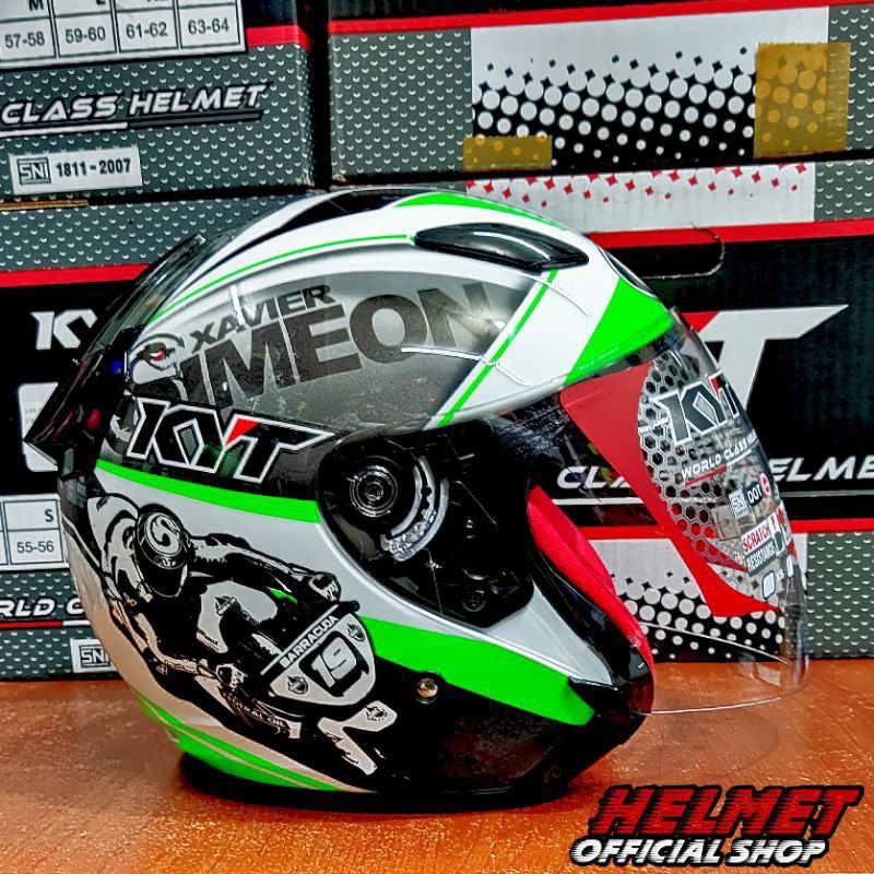 HELM KYT DJ MARU MOTIF SE WORLD GP