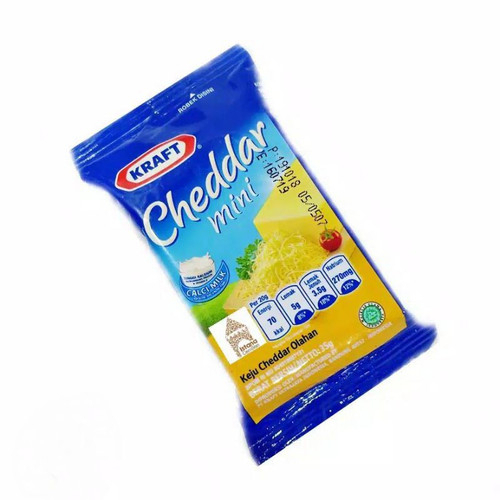 Kraft Mini Keju Kraft Cheddar Mini Sachet 30gr / Keju Kraft Cheddar