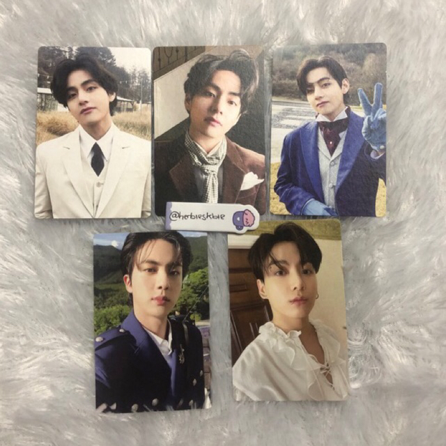 [Ready Stock] PC RPC Photo-Folio Taehyung V Seokjin Jungkook BTS