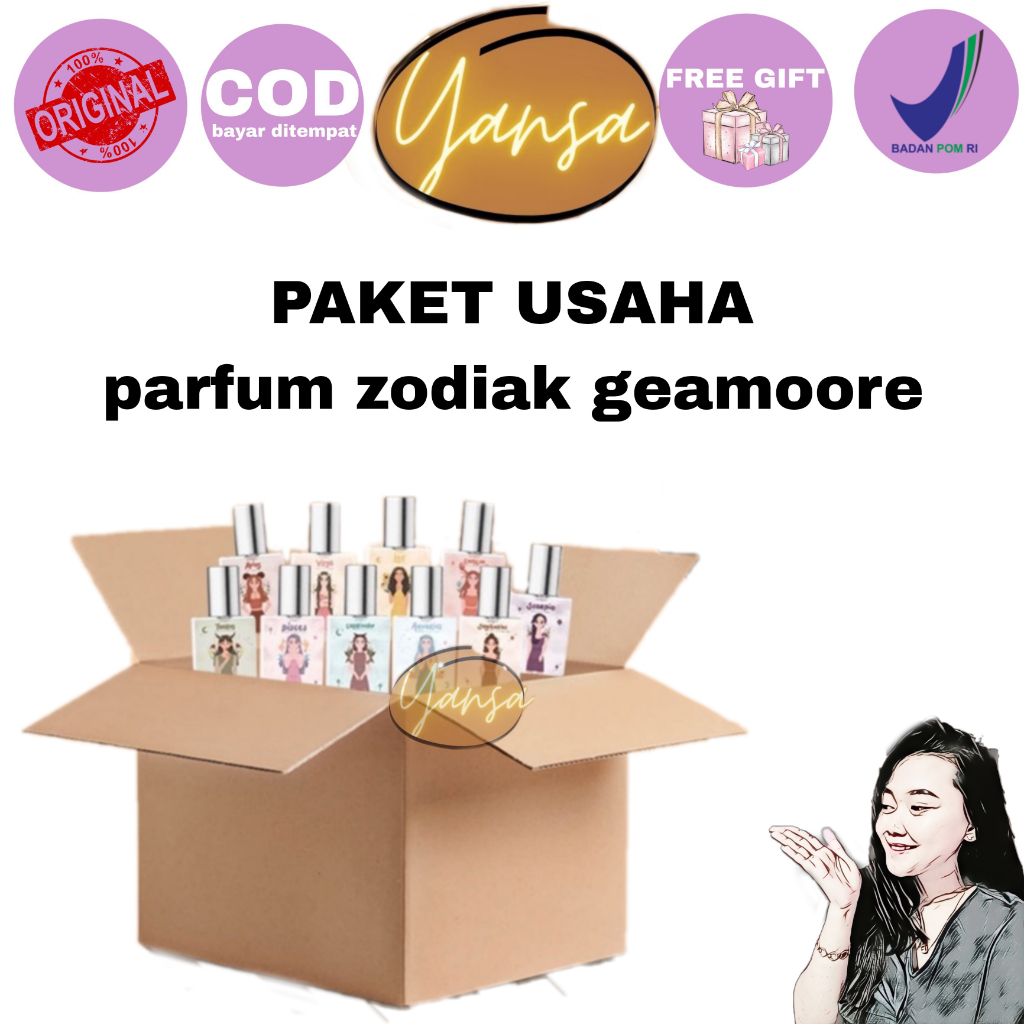 PAKET USAHA PARFUM GEAMOORE addited inspired deo hijab casa sultan