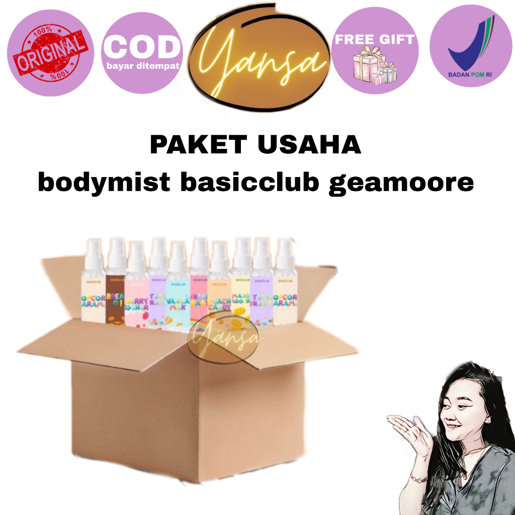 PAKET USAHA PARFUM GEAMOORE addited inspired deo hijab casa sultan