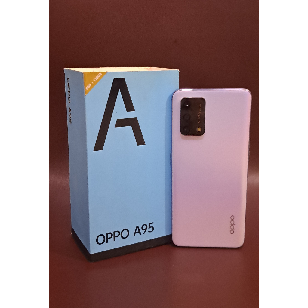 OPPO A95 8/128gb SECOND FULLSET ORIGINAL