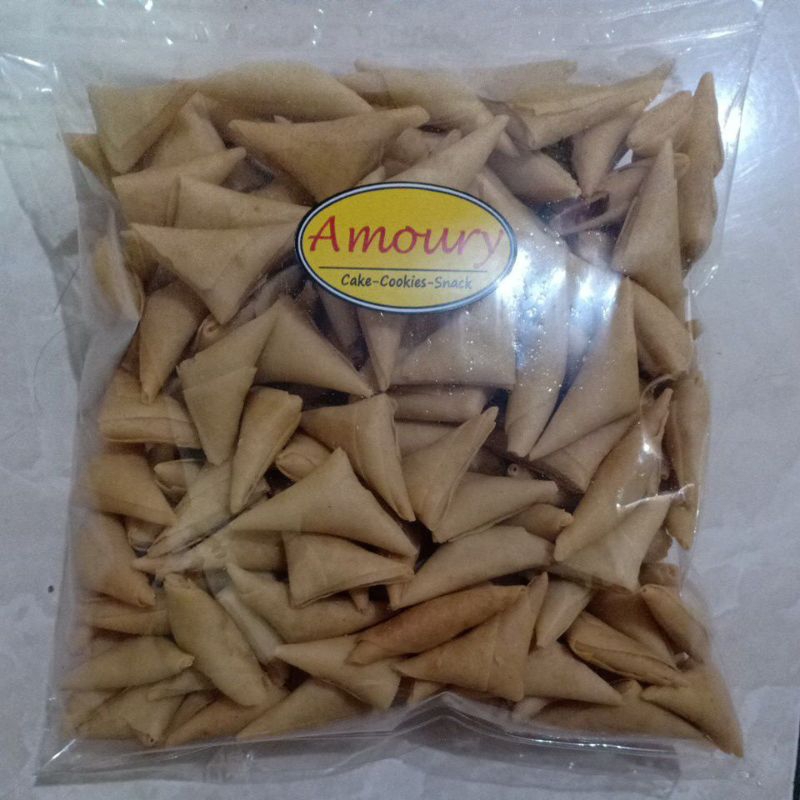

Samosa/abon-udang/500gram