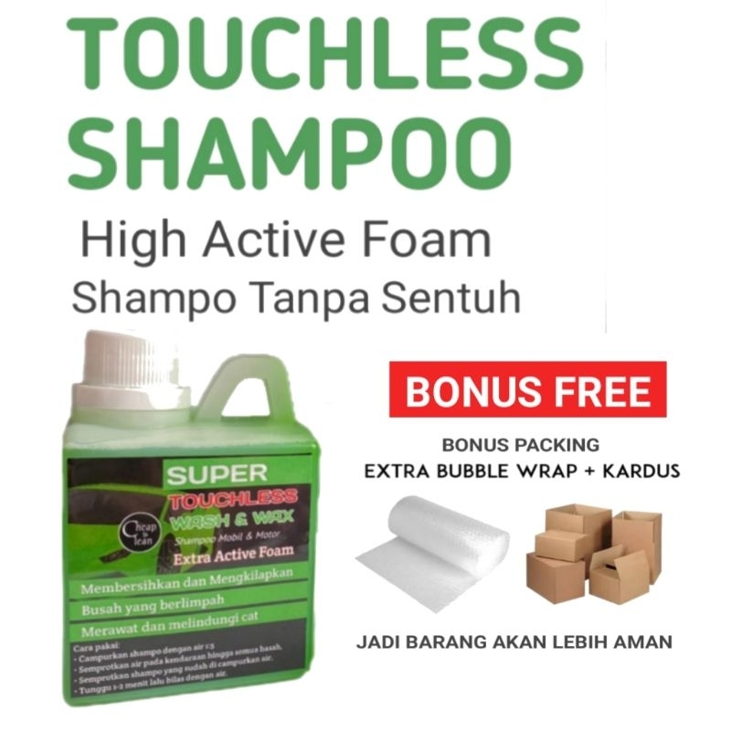 Shampoo Mobil dan Motor Touchless Cuci Tanpa Sentuh