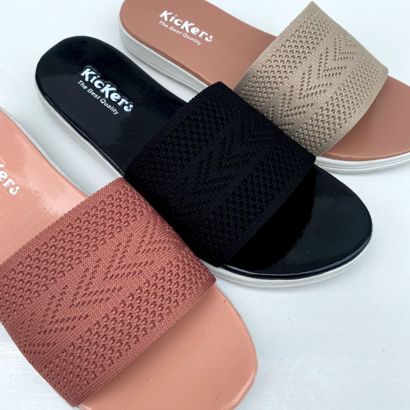 SANDAL WANITA RAJUT IMPORT SANDAL RAJUT  SELOP