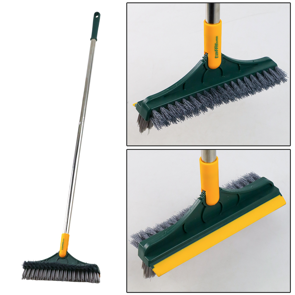 Gu7 Taffhome Cleaner Sikat Pembersih 2 In 1 Cleaning Brush Broom Mop Ur377 Yellow Or-i