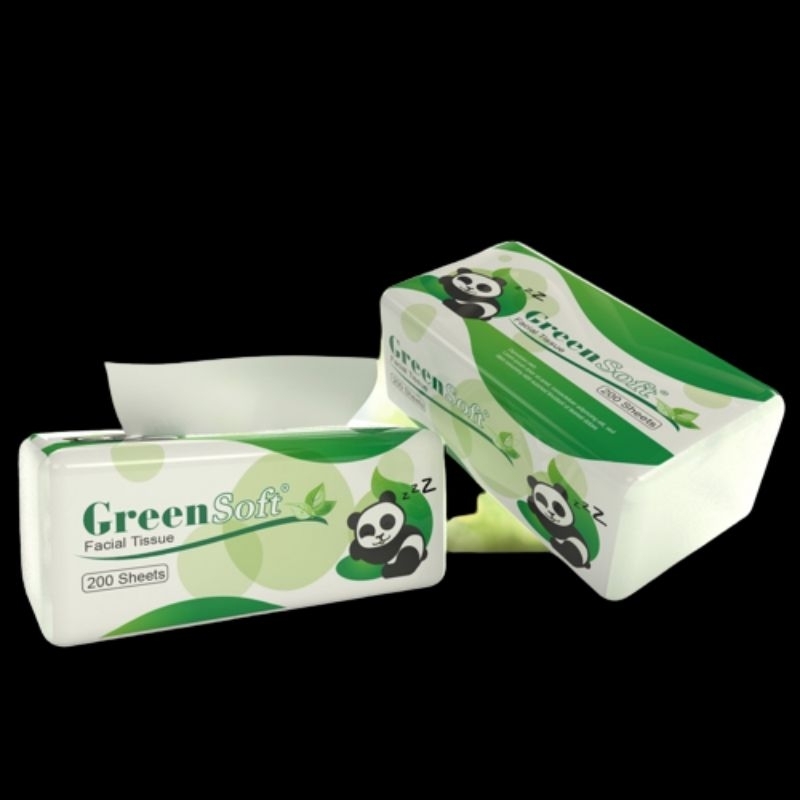 TISU GREEN SOFT 200 SHEET
