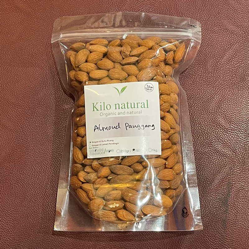 

Roasted Almond Whole 500gr / Almond Panggang Utuh 500gr