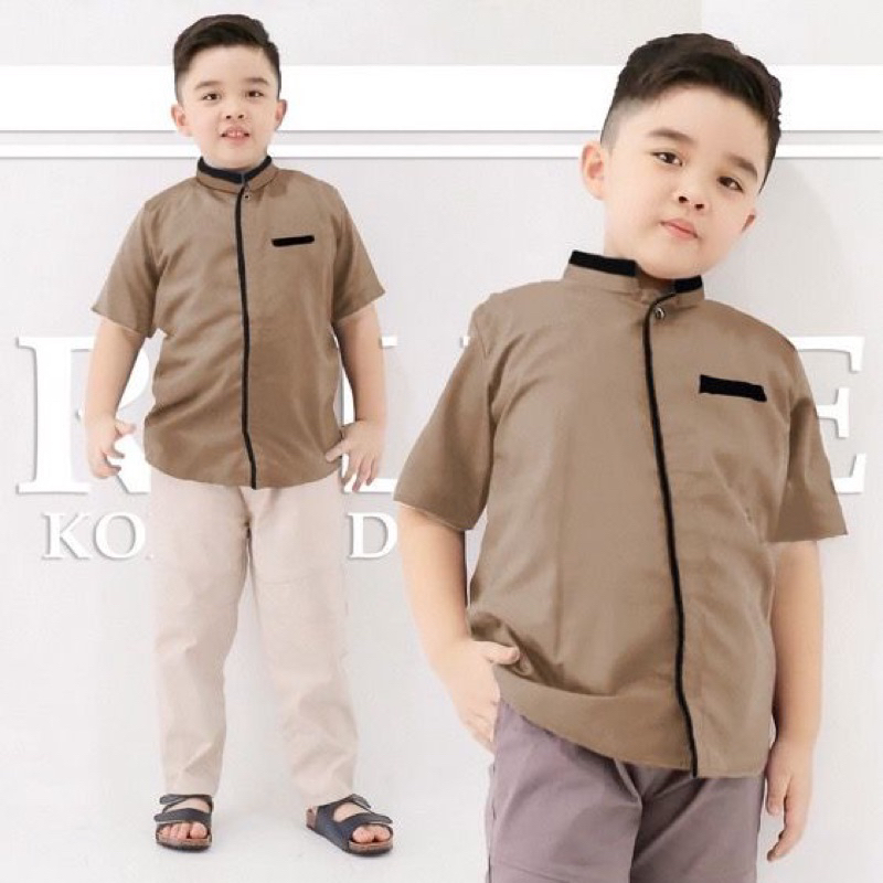 Atasan Baju Kids Anak Pria | Kemeja Koko Pria Terbaru