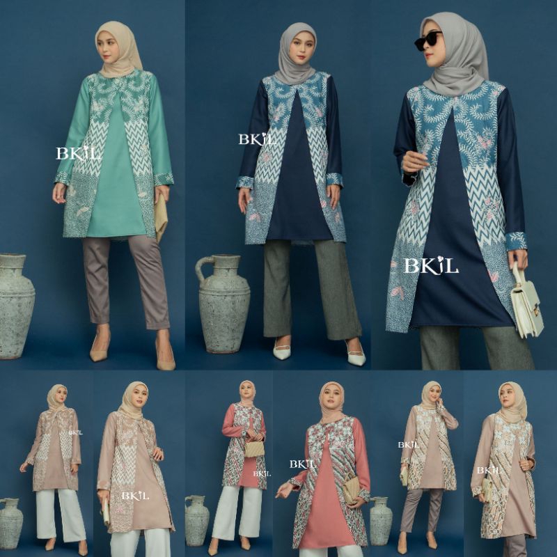 Tunik Batik - BATIK WANITA ATASAN BATIK WANITA TUNIK