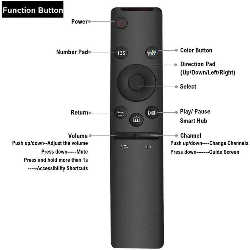 Remot remote smart tv samsung BN59 01259B original