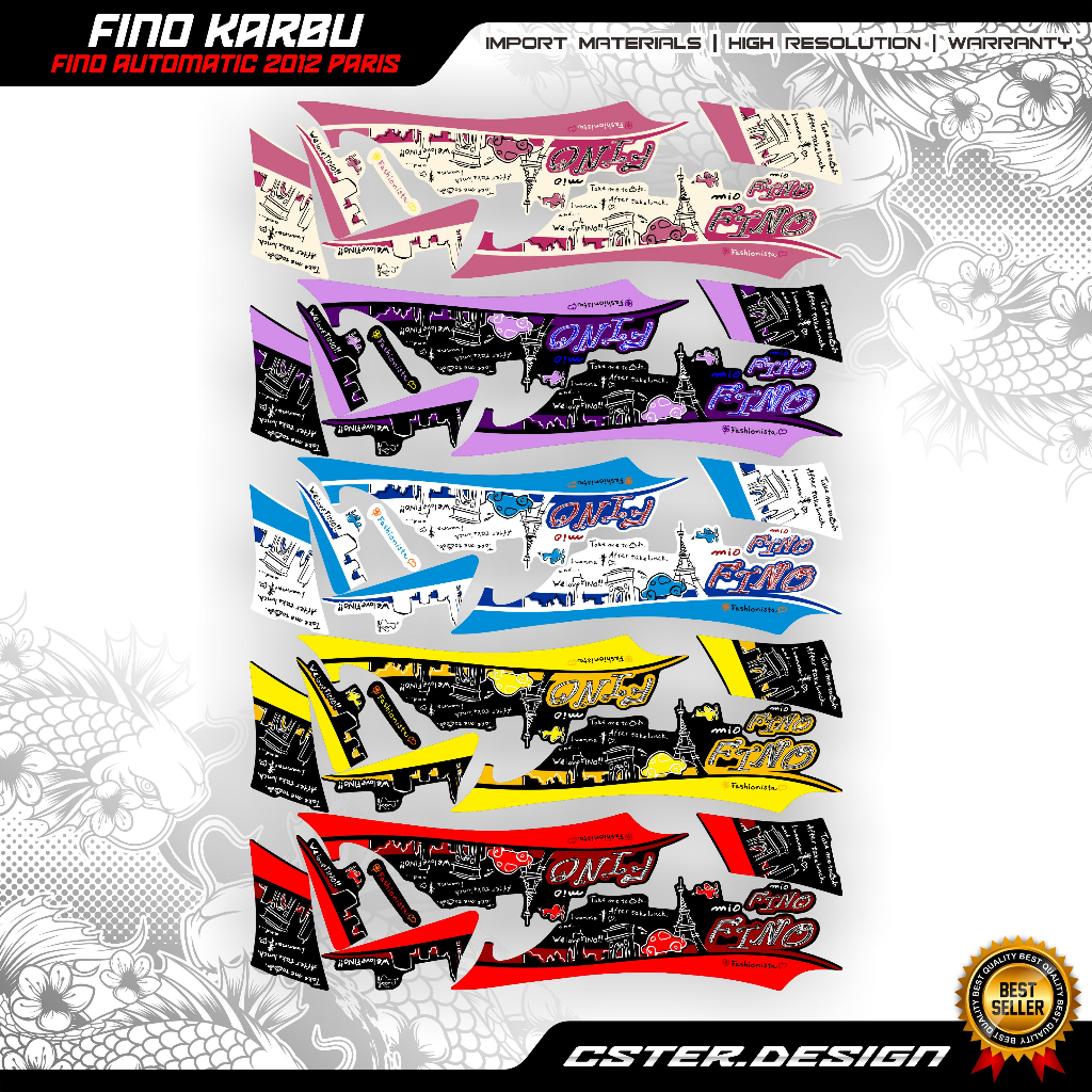 STRIPING FINO KARBU fino automatic 2012 paris