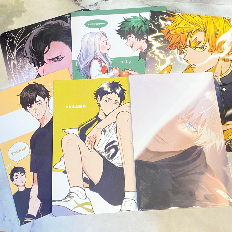 [READY STOCK] POSTCARD PHOTOCARD ONEGINGEK ANIME TOKYO REVENGERS ORV HAIKYUU JUJUTSU KAISEN OIKAWA O