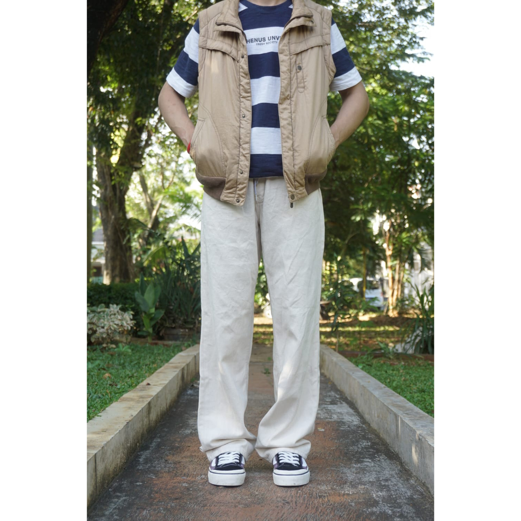 Celana panjang jeans broken white order please / celana panjang pria