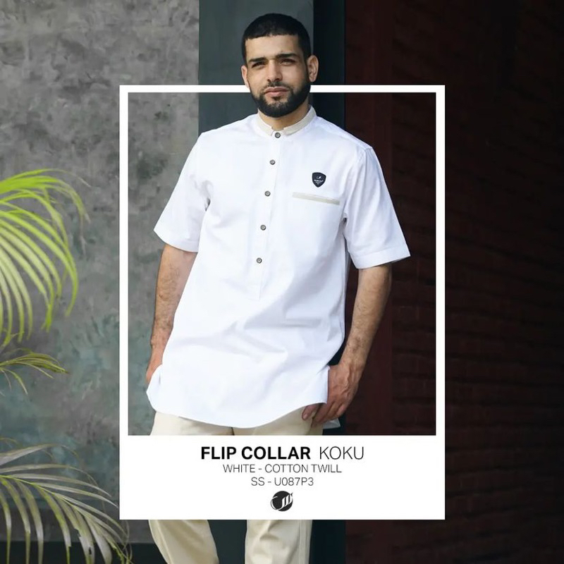 Baju SAMASE KOKU FLIP COLLAR U087P