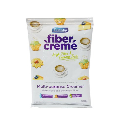 

FIBER CREME POWDER 100GR X 1 SACHET PENGGANTI SANTAN/CREAMER SEHAT