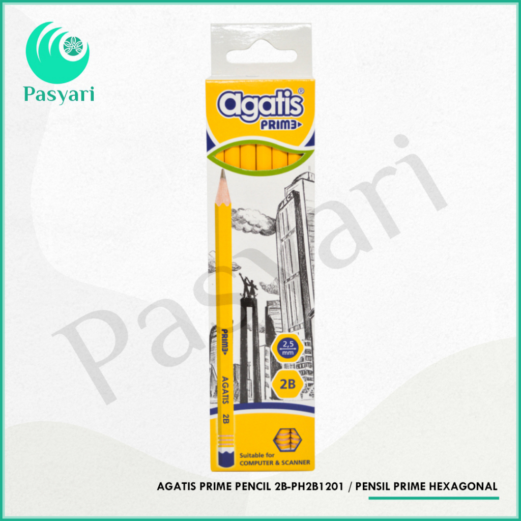 

AGATIS PRIME PENCIL 2B-PH2B1201 / PENSIL PRIME HEXAGONAL