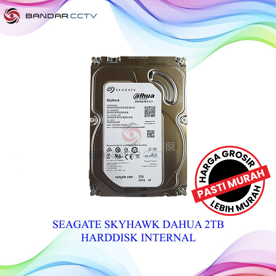 SEAGATE SKYHAWK DAHUA 2TB HARDDISK INTERNAL GARANSI RESMI 3 TAHUN