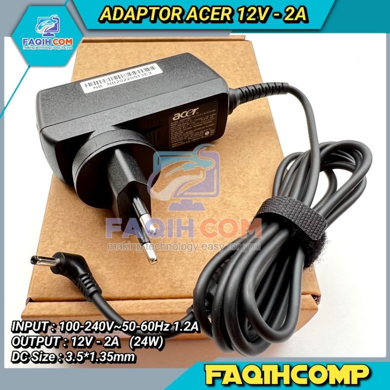 Adaptor Charger Laptop Original Acer One 14 L1410 Series 12V 2A